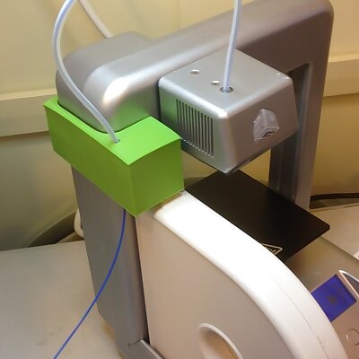 Cube 3D Printer bulk filament spool adapter