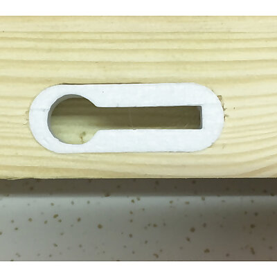 Keyhole for Festool Domino 10mm