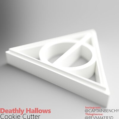 Deathly Hallows Cookie Cutter