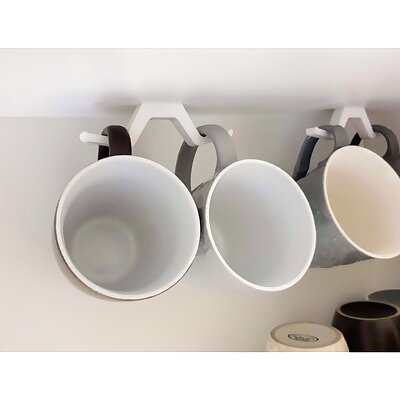 Double hook for cups or mugs