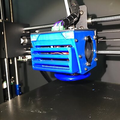 Anycubic I3 Mega Improved Hotend Fanbox also MegaS MegaX Full Metal BLTouch  E3DV6 versions