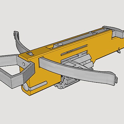 Zig Zag Revolver Cross Bow V20 3D Print Kit Bow