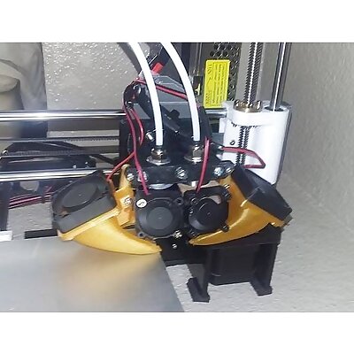 Dual e3d clone setup for Prusa I3 Anet A8