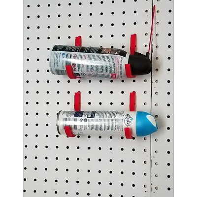 Pegboard Can Holder