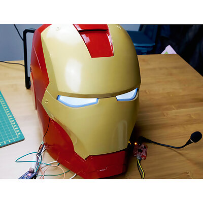 Voice control Iron Man mark 3 Helmetwearable