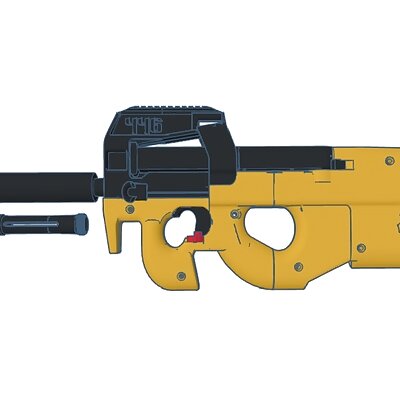 FN P90 Chassis  Bullpup for the Ruger 10 22