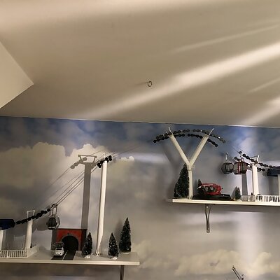 132 scale cable car