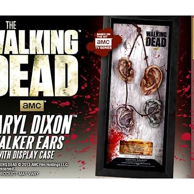 walking dead daryl dixons ear necklace