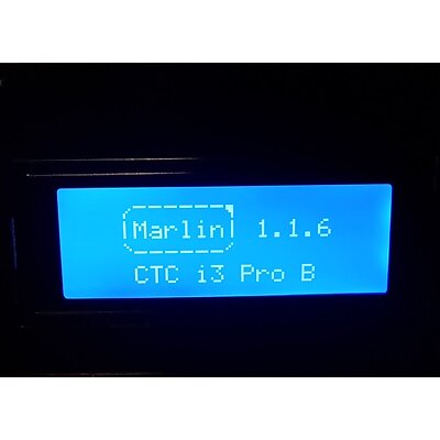CTC i3 Marlin 116 Firmware