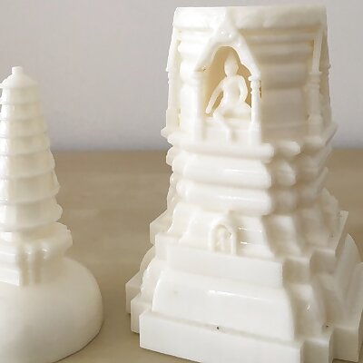 Sandstone Miniature Hindu Temple