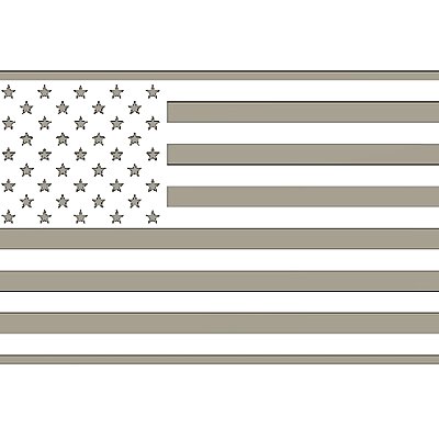American Flag Stencils