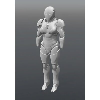 Pepper Potts Rescue Armour Suit Iron Man