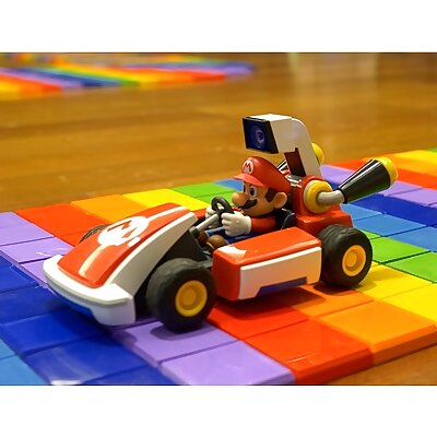 Rainbow Road SNES Race Track for Mario Kart Live