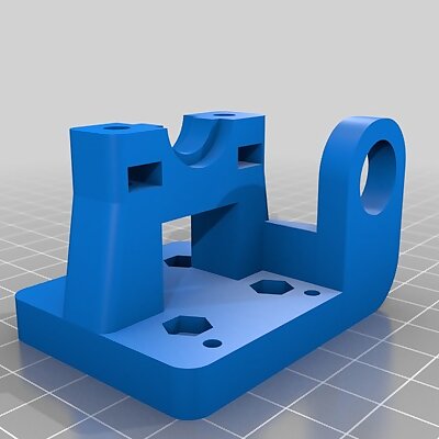 E3D Mount with blower and Z induction mount