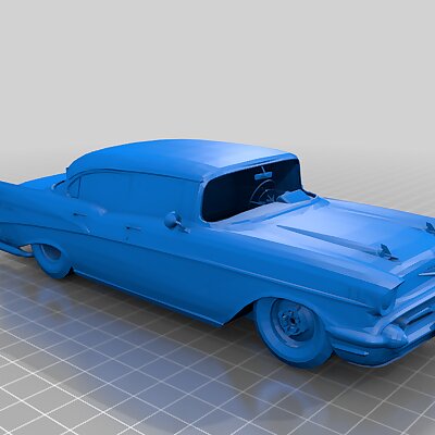 5557 Chevy  RAW Unfinished 3D Files