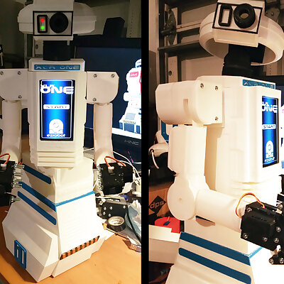 The XLRONE Mini Personal Robot Platform XClip Upgrade