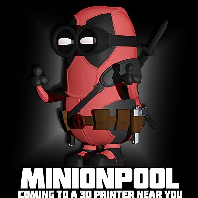 Minionpool Deadpool Mini Figure
