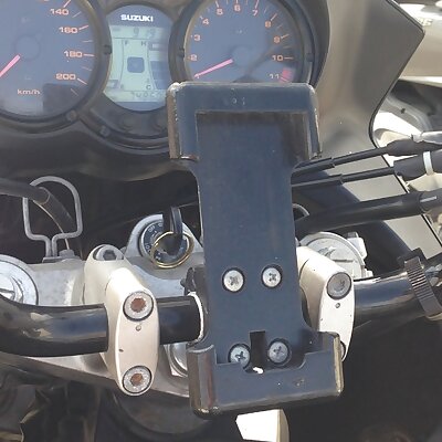 iPhone holder for motorcycle
