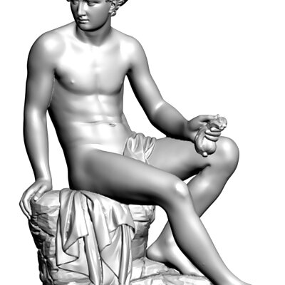 3D Scan of Statue of Mercury