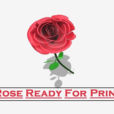 Print That Rose Flower