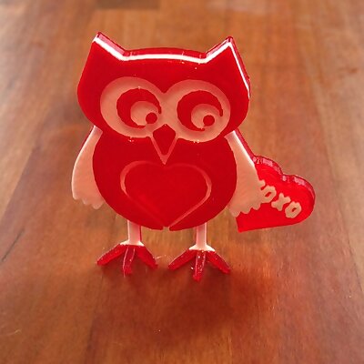 Valentine owl