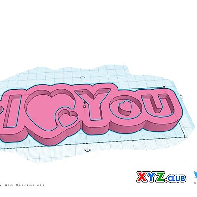Special  Valentines Day  I Love You  Keychain  Singlecolor  Design
