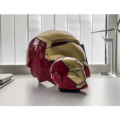 Iron Man Piggy bank with led