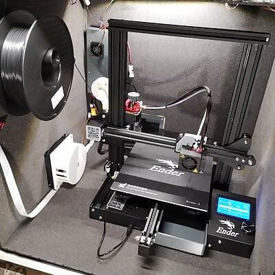 Ender3 silent Octoprint controlled Enclosure  Housing