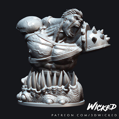 Wicked The Hulk from Planet Hulk Bust