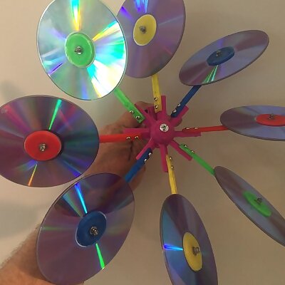 Big CD Windmill