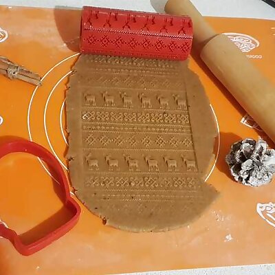 Christmas rollingpin Cookie