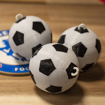MultiColor Soccer Ball Keychains