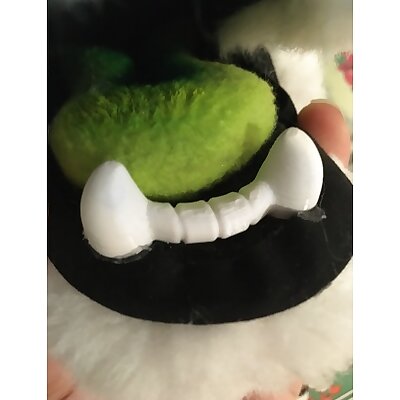 Fursuit teeth
