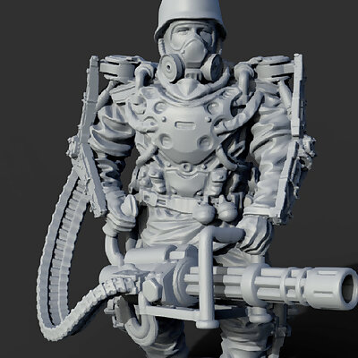 Sci fi soldier