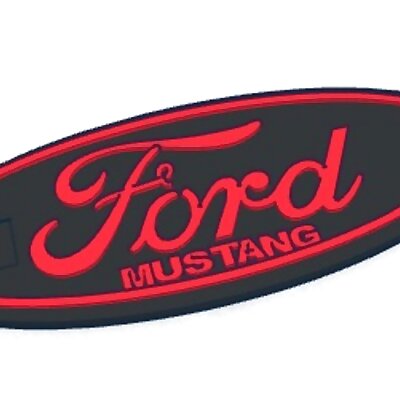 Ford Mustang Keychain
