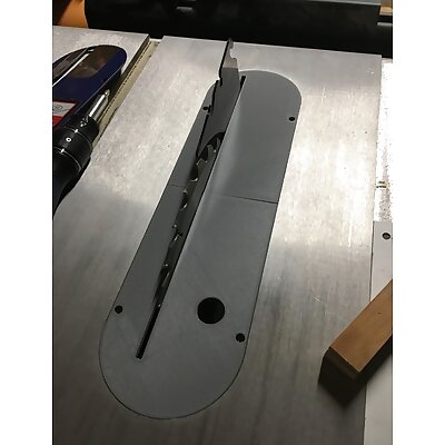 Parametric Table Saw Insert Plate