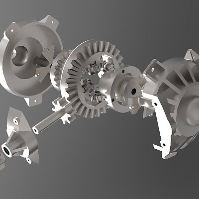 Differential 3D Printable Working