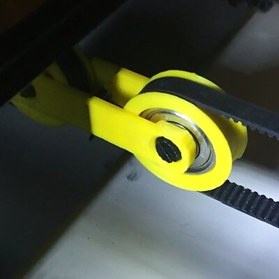Geeetech Prusa i3  X and Y axis idler pulley with push pin