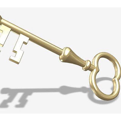 key for antique lock