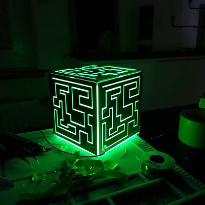 AlienCube Remix from a Remix with WS2812b  MQTT