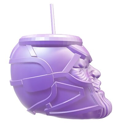 thanos drinking cup