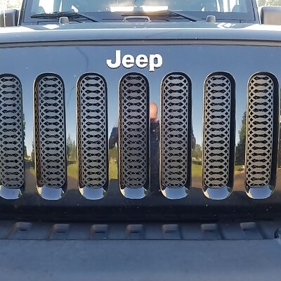 Jeep grill inserts