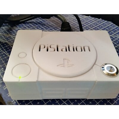 PiStation 3  Retropie with PWM controlled Fan Multiuse Button and Activity LED