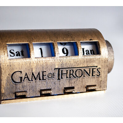 Game of Thrones Desk Calendar