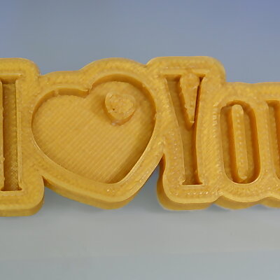 Special Valentines Day ILoveYou Keychain Hanger