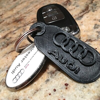 Audi Keyring  Suitable for A7 A5  A4  A3  Q7  Q5  Q3  TT  R8  And all the rest