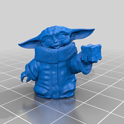 Baby Yoda with Holocron