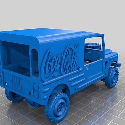 CocaCola Transport Jeep