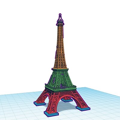 Easyest Eiffel Tower 5 part
