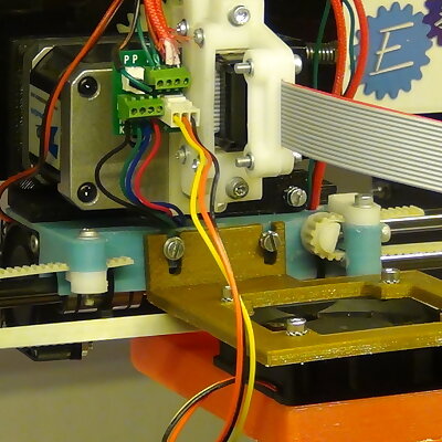 Mounting the E3D v6 on a Mendel90 bowden version